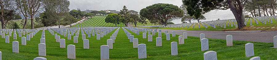Fort Rosencrans National Cemetery Photograph by Susan McMenamin