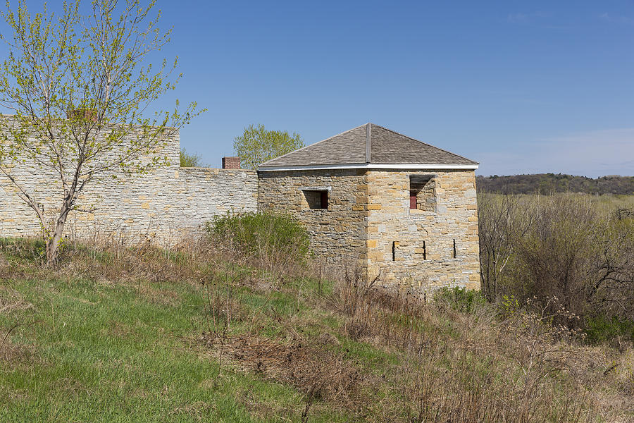 Architecture Photograph - Fort Snelling 1 by John Brueske