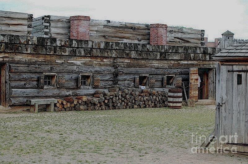 Fort Stanwix II Digital Art by Diane E Berry