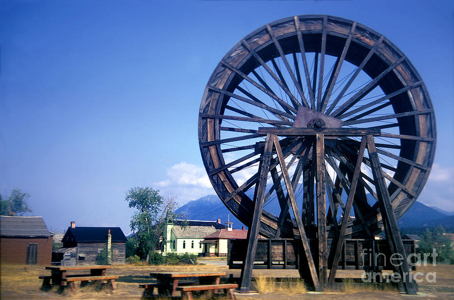 Fort Steele - Old Mining Town in British Columbia Canada Photograph by Wernher Krutein