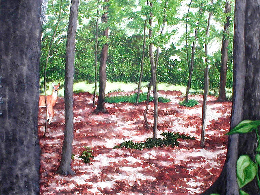 Fort Toulouse Bartram Trail Painting by Beth Parrish