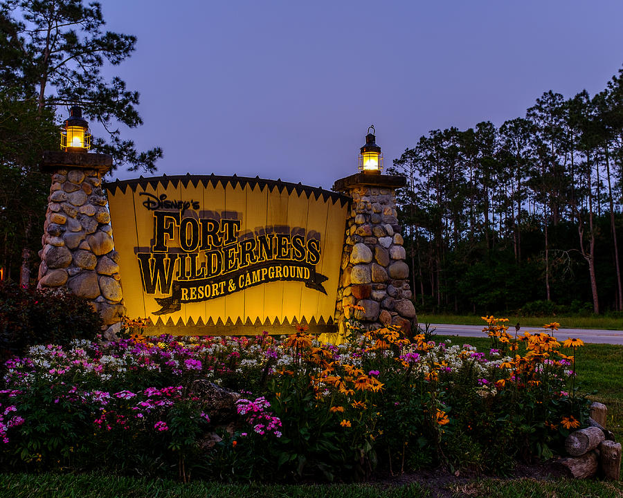 Sunset Photograph - Fort Wilderness Resort and Campground 2 by Chris Bordeleau