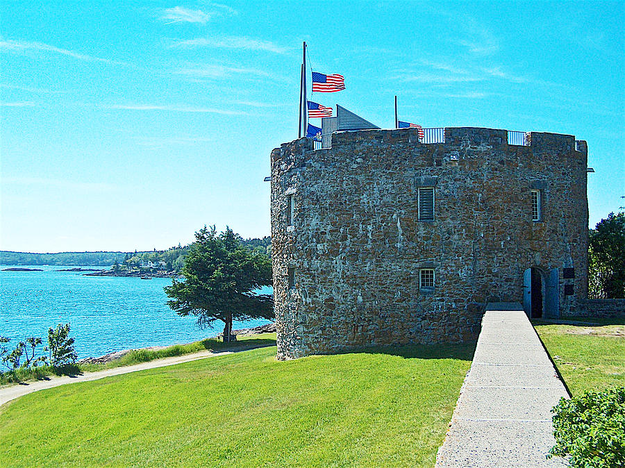 Fort William Henry From 1692 On Pemaquid Peninsula-maine Photograph by ...