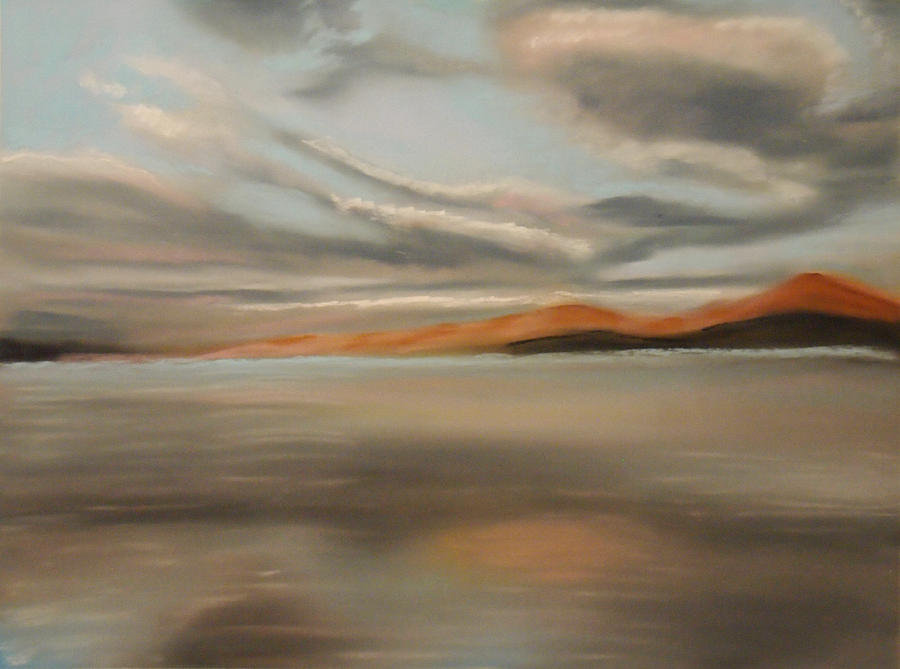 Fort William Morning Sky Painting by Dave Griffiths