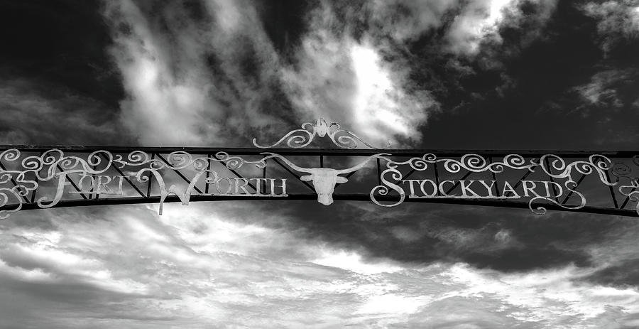 Fort Worth Stockyards District Archway Photograph by Mountain Dreams