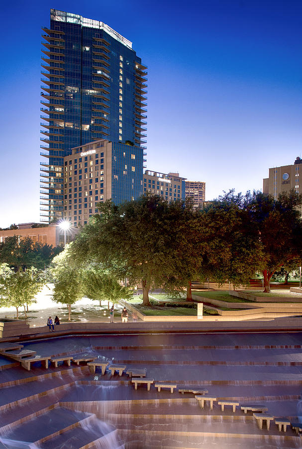 Fort Worth Water Gardens Omni by Rospotte Photography Fort Worth Water Gardens Omni by Rospotte Photography