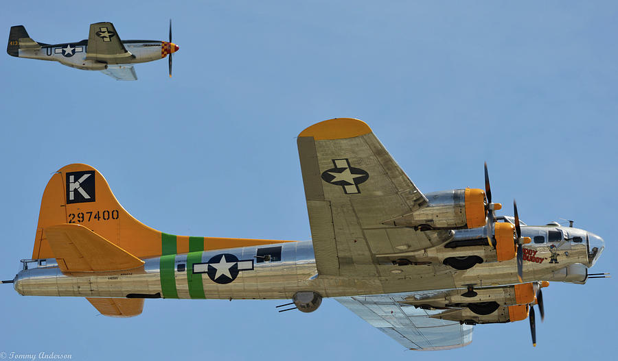 2014 Photograph - Fortress and Mustang 1 by Tommy Anderson