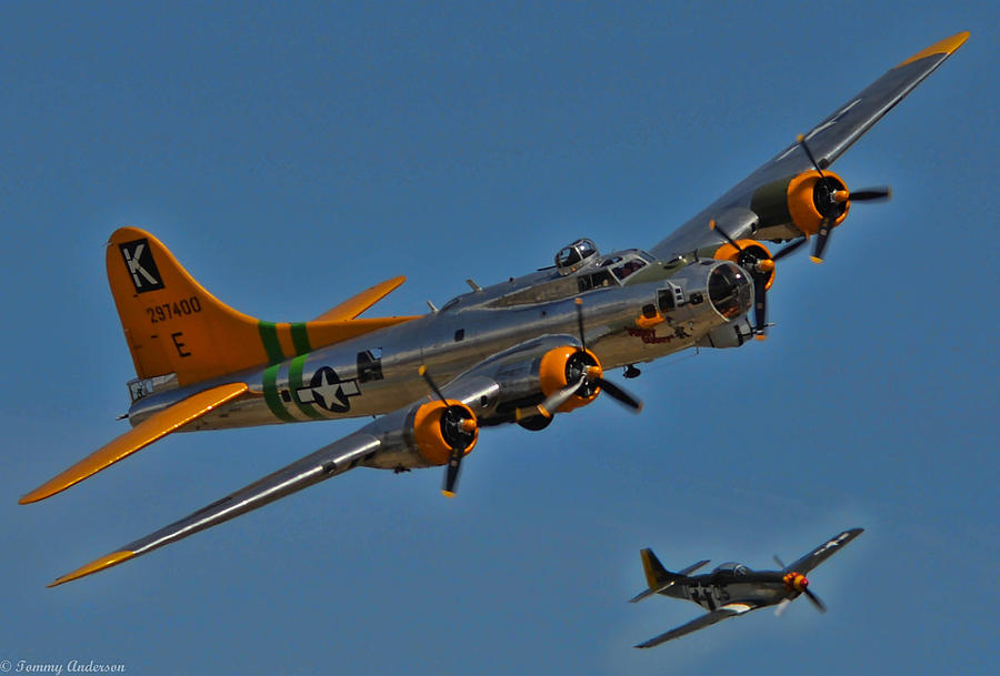 Fortress And The Mustang 4 Photograph by Tommy Anderson