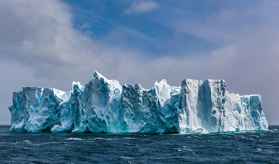 Fortress Antarctica - Iceberg Photograph Photograph by Duane Miller