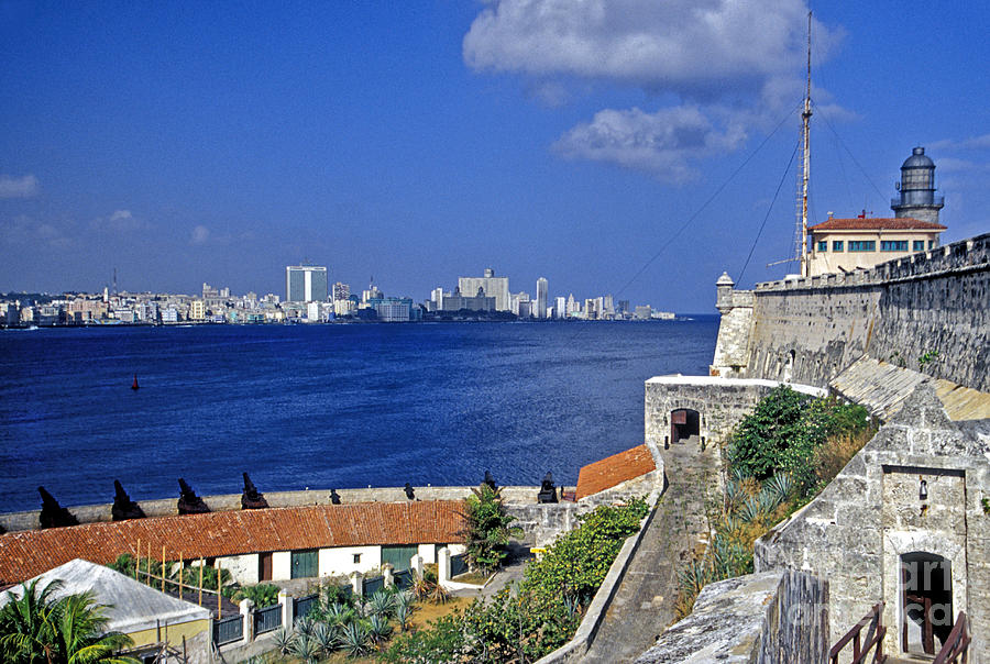 Fortress El Morro Havana Cuba Photograph by David Zanzinger