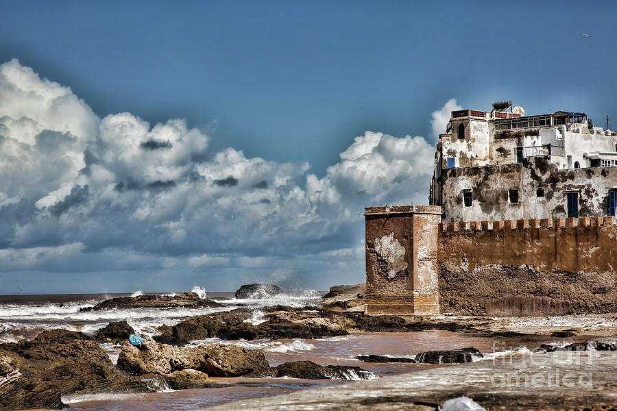 Fortress Essaouira Color  Photograph by Chuck Kuhn