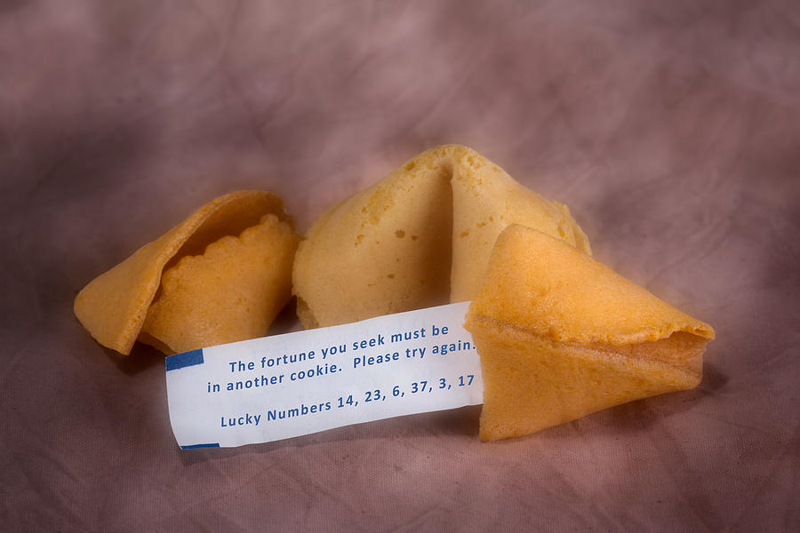 Cookie Photograph - Fortune Cookie Fail by Tom Mc Nemar