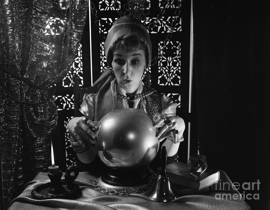 Fortune Teller, C.1970s Photograph by H. Armstrong Roberts/ClassicStock