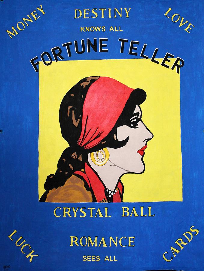 Fortune Teller Painting by Ralph LeCompte