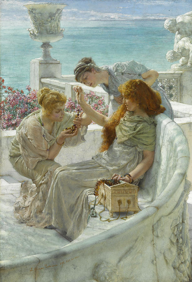 Fortunes Favourite Painting by Lawrence Alma-Tadema
