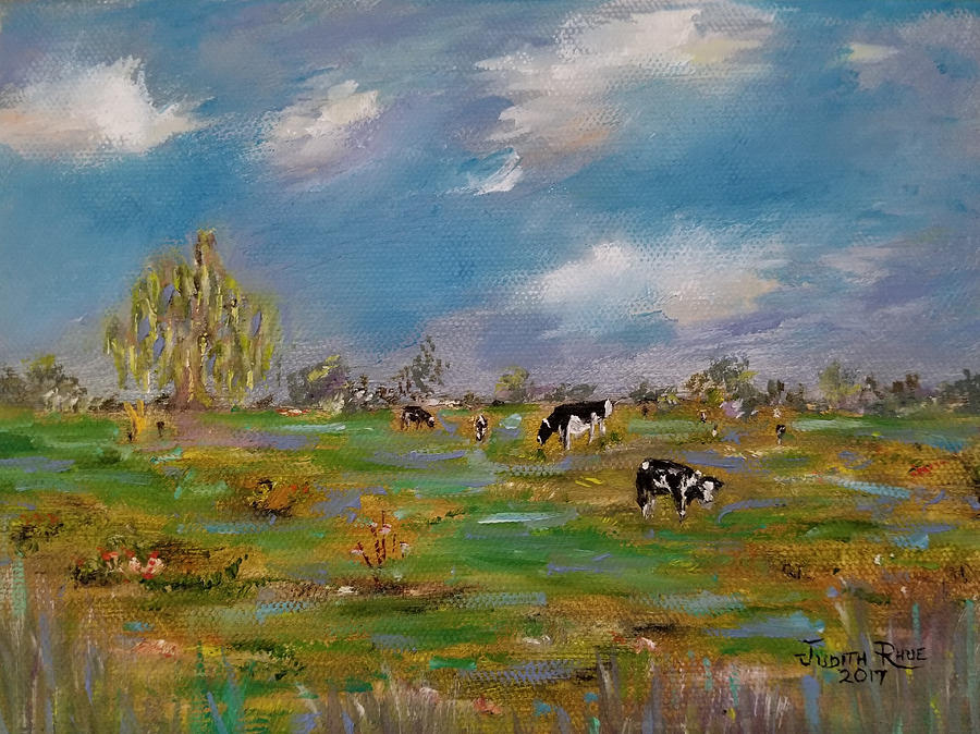 Forty Acres Painting by Judith Rhue