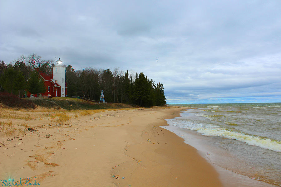 Forty Mile Point Lighthouse Photograph by Michael Rucker