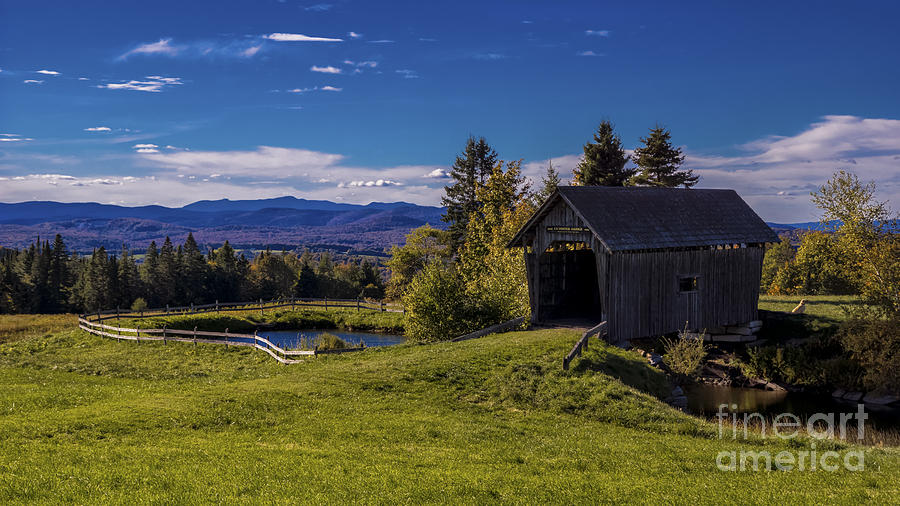 Foster Covered Bridge Photograph by Scenic Vermont Photography