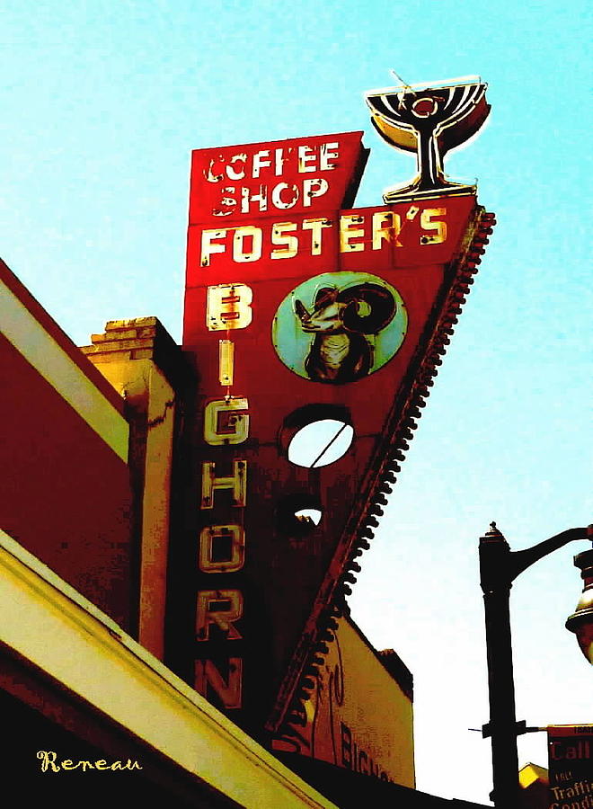 Fosters Bighorn Cafe Photograph by A L Sadie Reneau