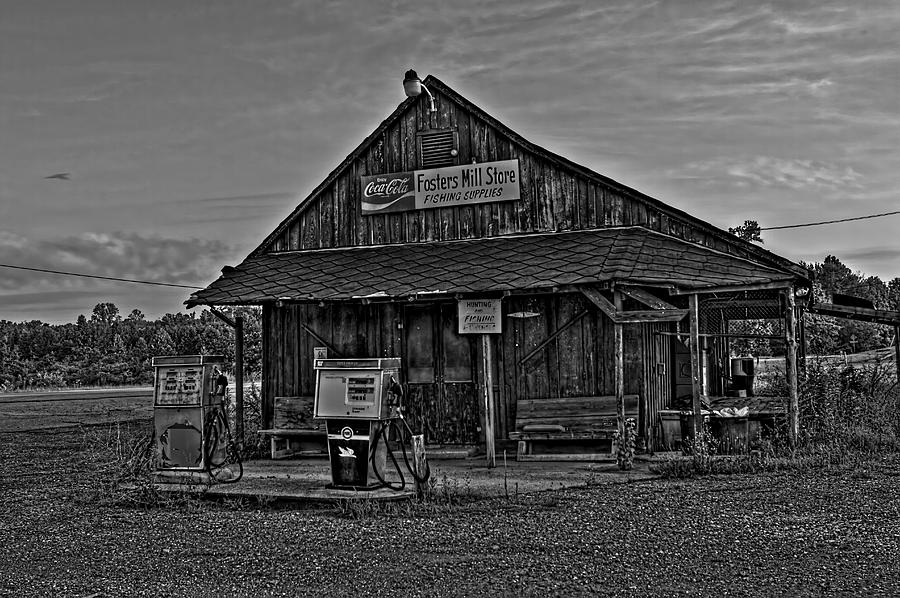 Fosters Mill Store HDR Photograph by Jason Blalock