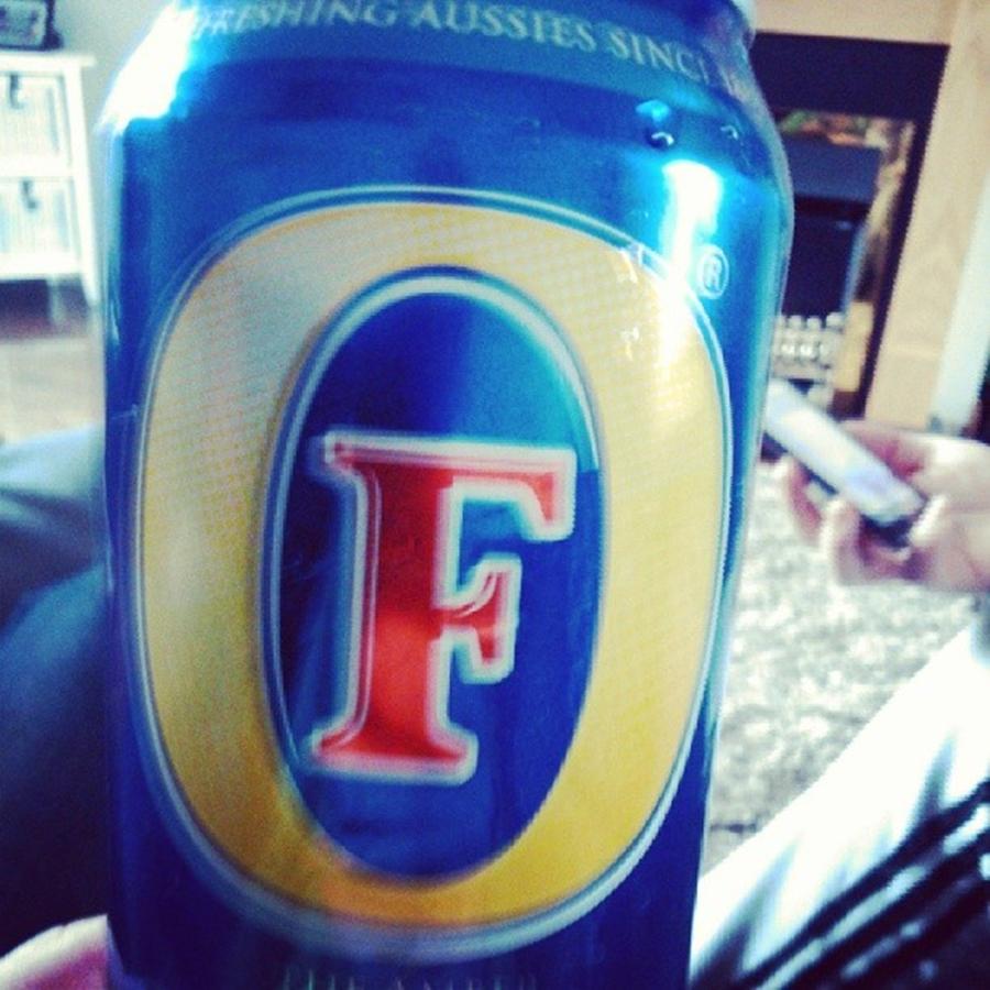 Fosters Photograph - #fosters Oooooosshhh by Liam Dore