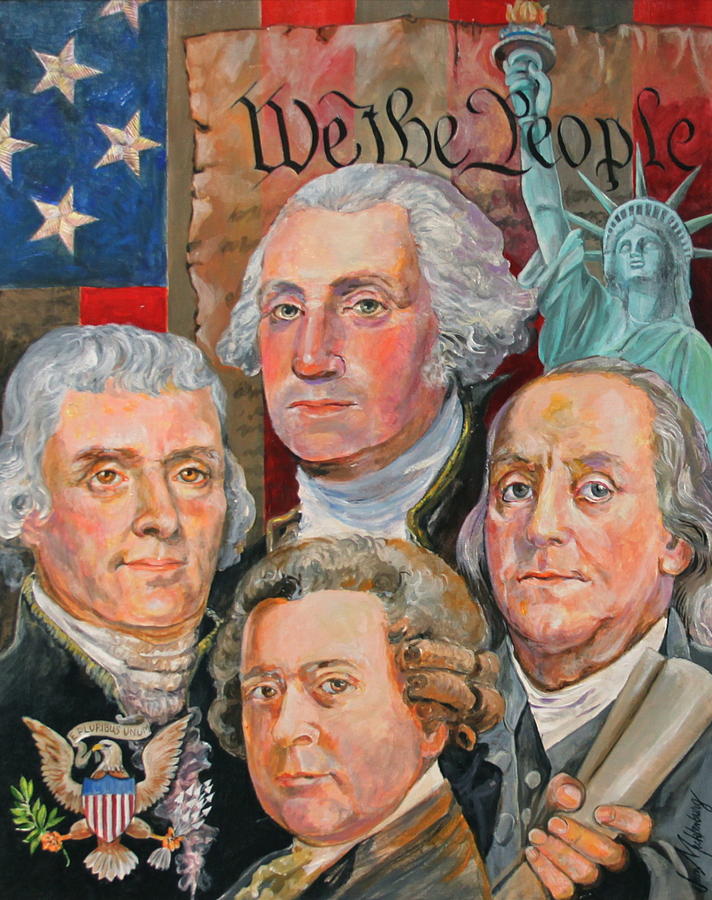 founding fathers painting