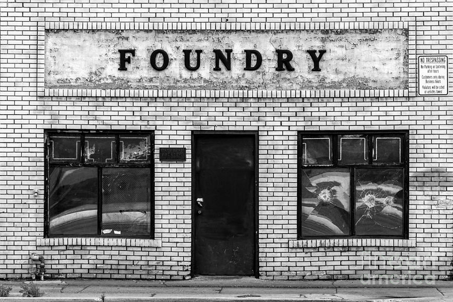 Foundry - Dying American Industries Photograph by Gary Whitton