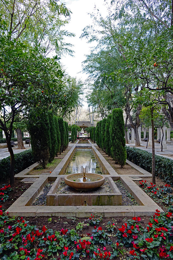 Fountain And Gardens In Palma Majorca Spain Photograph by Rick Rosenshein