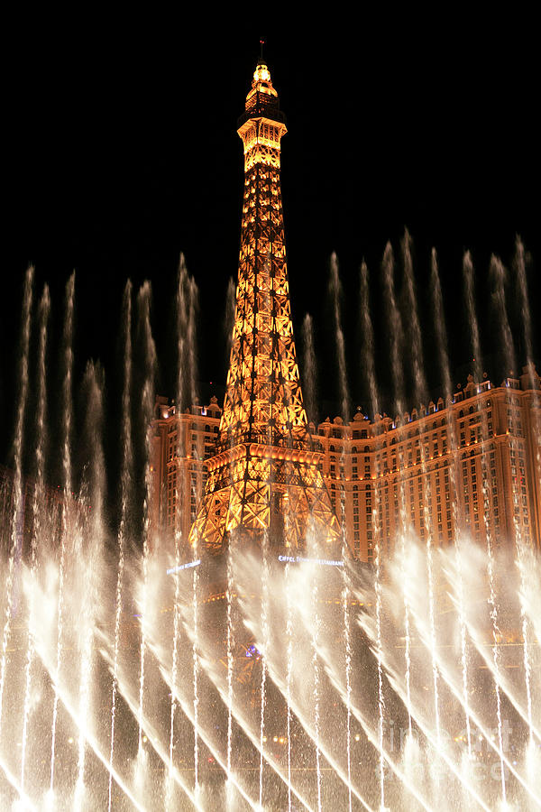 Fountain Dance Las Vegas  Photograph by John Rizzuto