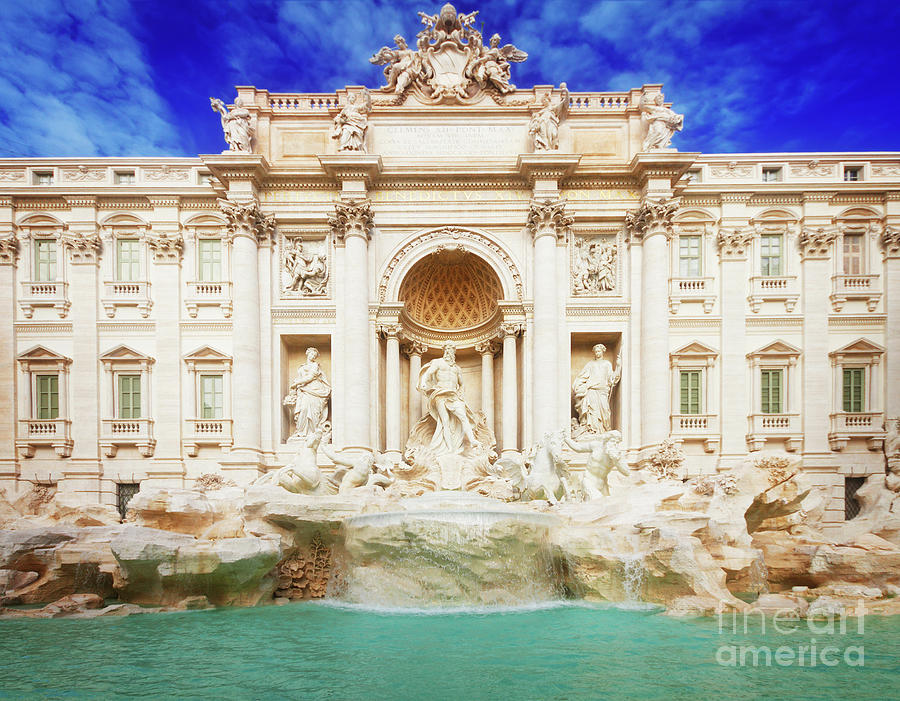Fountain di Trevi in Rome Photograph by Anastasy Yarmolovich