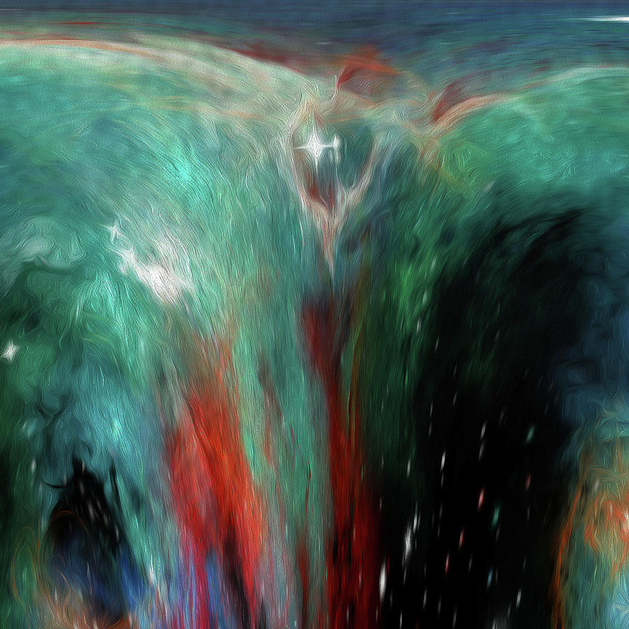 Fountain of Eternity Painting by AM FineArtPrints
