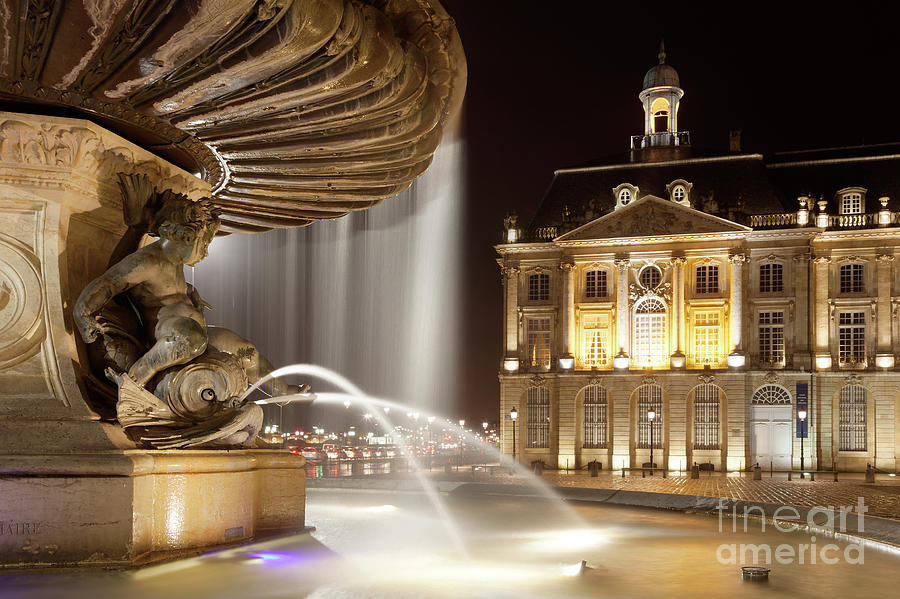 Fountain of the three graces Photograph by Francisco Javier Gil Oreja