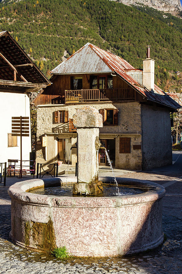 Fountain of Vallouise - French Alps Photograph by Paul MAURICE