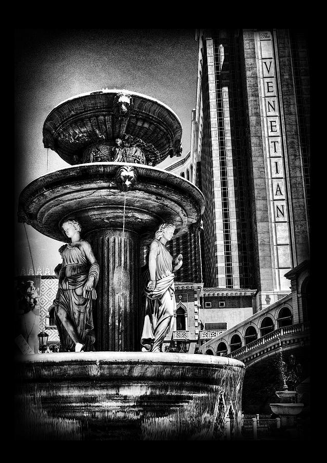Fountain of Wealth Photograph by Ricky Barnard