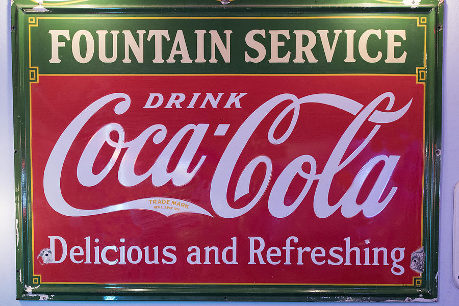Fountain Service Coke Photograph by Jon Berghoff Fine Art America