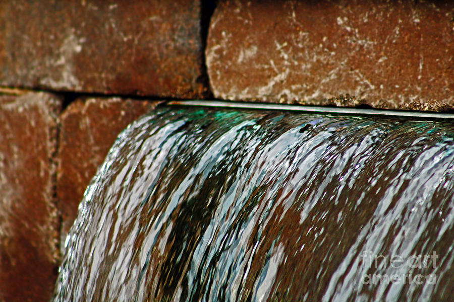 Fountain Wall Photograph
