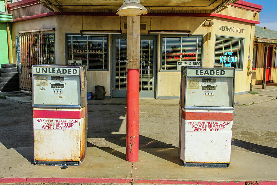 Four Aces Store And Gas Pumps Photograph by Robert Hebert