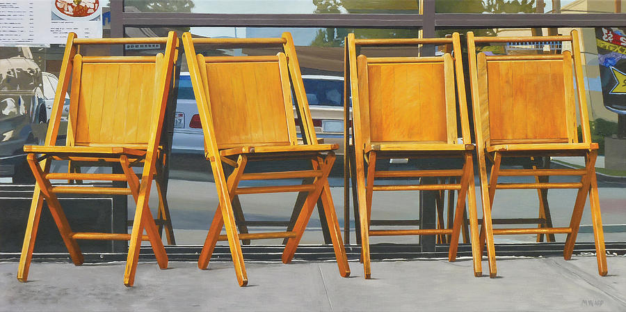 Four Chairs Painting