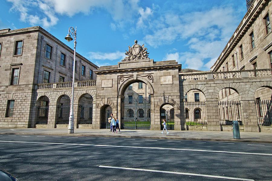 Four Courts in Dublin  Photograph by Marisa Geraghty Photography