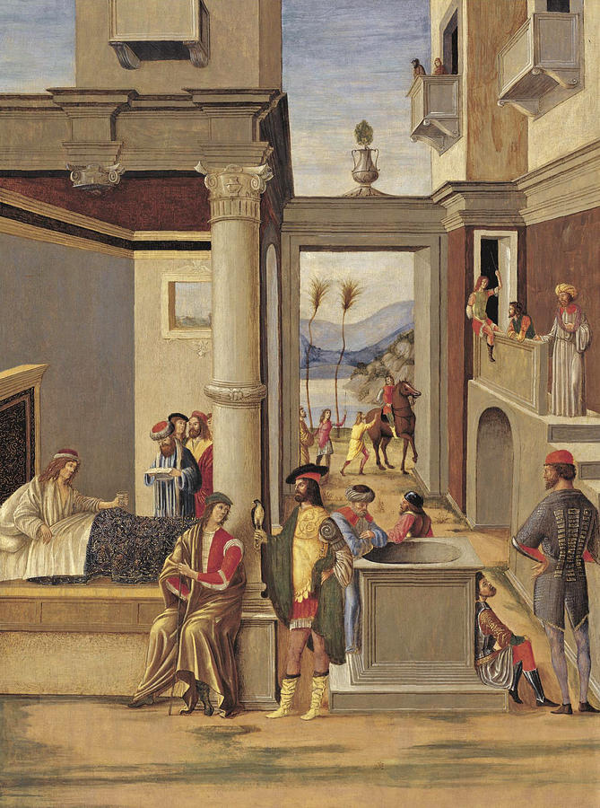 Beautiful Painting - Four Episodes from the Life of Alexander the Great by Follower of Vittore Carpaccio