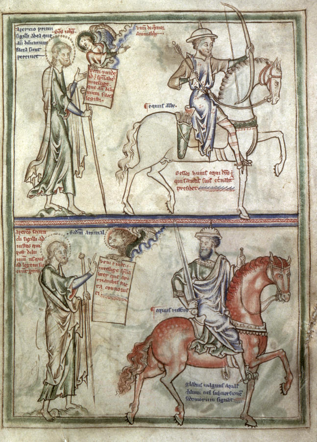 Four Horsemen, 1250 Photograph by Granger