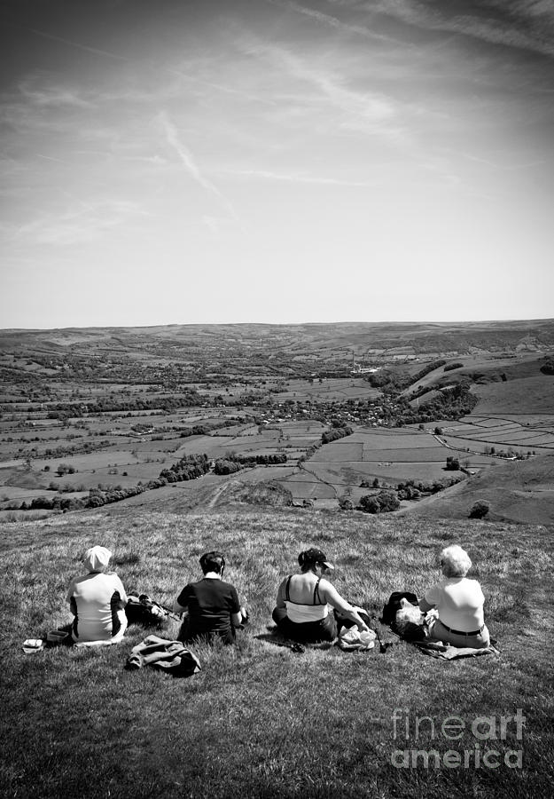Four Ladies On A Hill Photograph by Meirion Matthias