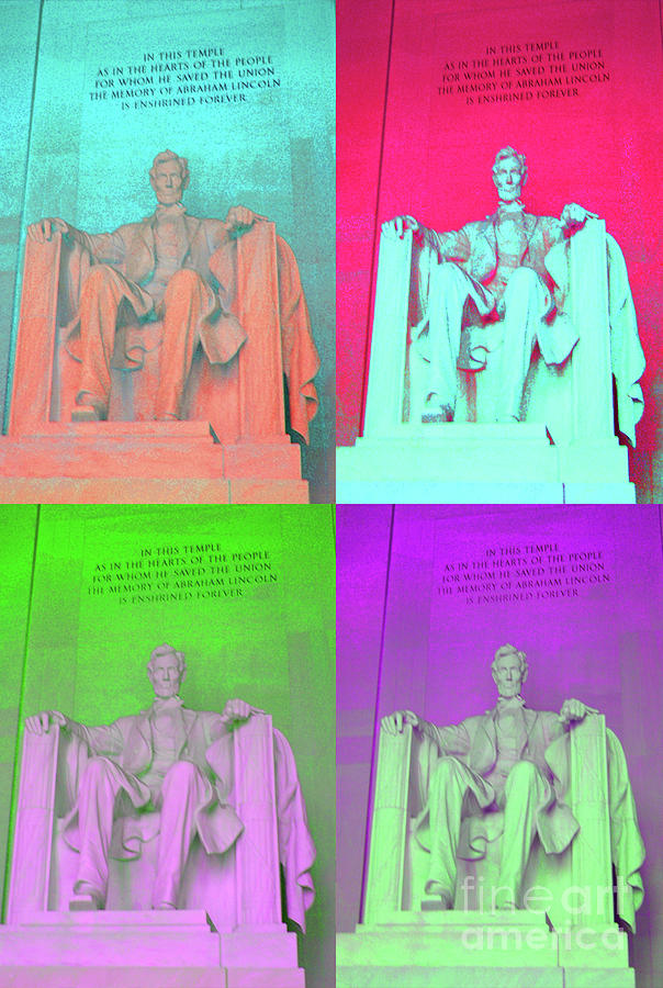 Four Lincolns Photograph