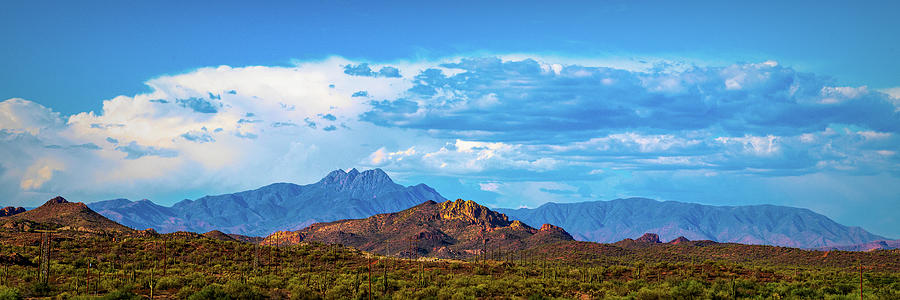 Four Peaks Vista Photograph by Paul LeSage