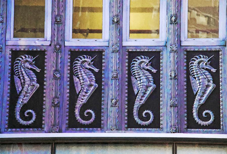 Four Seahorses Photograph by Alice Gipson