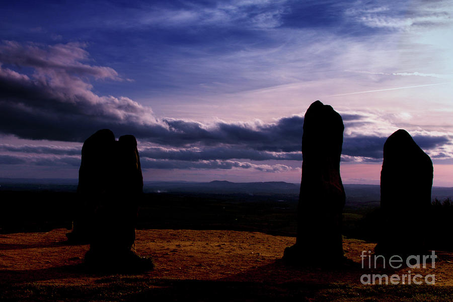 Four Stones Clent Hills Photograph by Stephen Melia
