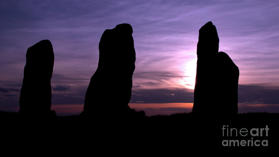 Four Stones Folly Clent Hills Photograph by Baggieoldboy