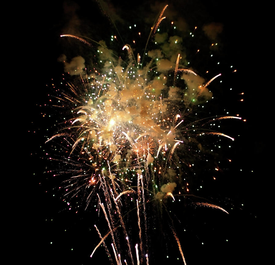Fourth Fireworks Photograph by Julia McHugh