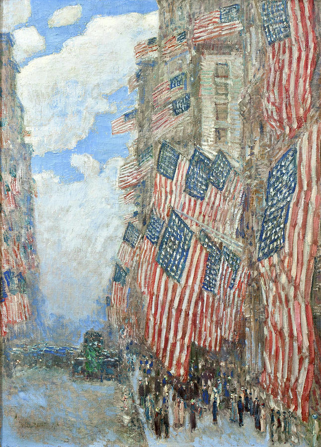 Fourth of July, 1916 Painting by Eric Glaser