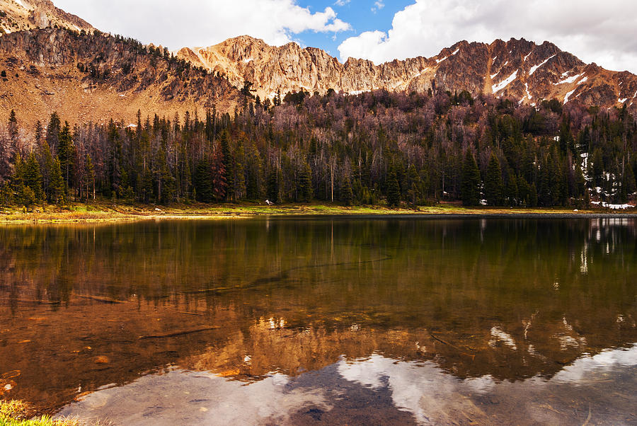 Fourth of July Lake in White Clouds Wilderness in Idaho ...